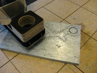 Laser-Halterung für die Fräse