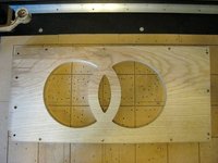 Fertig ausgefräste Innenteile