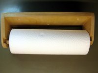 Papierrollenhalter fertig geölt