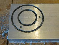 Ausfräsen eines Rings